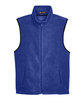 Harriton Adult 8 oz. Fleece Vest true royal FlatFront