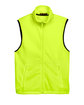 Harriton Adult 8 oz. Fleece Vest safety yellow FlatFront