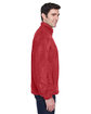 Harriton Men's 8 oz. Full-Zip Fleece red ModelSide