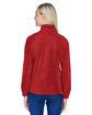 Harriton Ladies' 8 oz. Full-Zip Fleece red ModelBack
