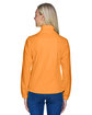 Harriton Ladies' 8 oz. Full-Zip Fleece safety orange ModelBack