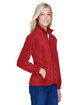 Harriton Ladies' 8 oz. Full-Zip Fleece RED ModelQrt