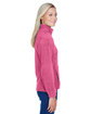 Harriton Ladies' 8 oz. Full-Zip Fleece charity pink ModelSide