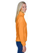 Harriton Ladies' 8 oz. Full-Zip Fleece safety orange ModelSide
