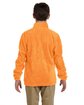 Harriton Youth 8 oz. Full-Zip Fleece safety orange ModelBack