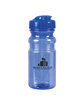Prime Line 20oz Translucent Sport Bottle With Snap Cap translucent blue DecoFront