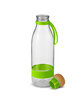 Prime Line 22oz Restore Water Bottle With Cork Lid lime green ModelSide