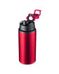 Prime Line 16.9oz Helio Aluminum Bottle red ModelSide
