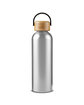 Prime Line 23.6oz Refresh Aluminum Bottle With Bamboo Lid  
