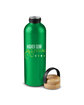 Prime Line 23.6oz Refresh Aluminum Bottle With Bamboo Lid green DecoQrt