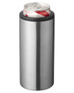 Prime Line 12oz Slim Can Cooler stainless OFFront