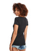 Next Level Apparel Ladies' Ideal T-Shirt BLACK ModelBack