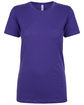 Next Level Apparel Ladies' Ideal T-Shirt PURPLE RUSH FlatFront