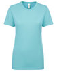 Next Level Apparel Ladies' Ideal T-Shirt tahiti blue FlatFront