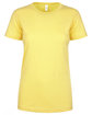 Next Level Apparel Ladies' Ideal T-Shirt BANANA CREAM OFFront