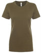 Next Level Apparel Ladies' Ideal T-Shirt MILITARY GREEN OFFront