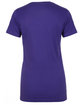 Next Level Apparel Ladies' Ideal T-Shirt PURPLE RUSH OFBack