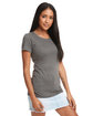 Next Level Apparel Ladies' Ideal T-Shirt warm gray ModelSide
