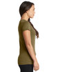 Next Level Apparel Ladies' Ideal T-Shirt military green ModelSide