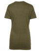 Next Level Apparel Ladies' Ideal V MILITARY GREEN OFBack