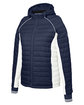 Nautica Ladies' Nautical Mile Puffer Packable Jacket nt nvy/ antq wht OFQrt