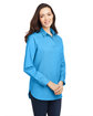 Nautica Ladies' Staysail Shirt azure blue ModelQrt