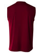 A4 Men's Cooling Performance Muscle T-Shirt MAROON ModelBack