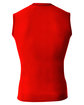 A4 Men's Compression Muscle Shirt scarlet ModelBack