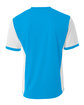 A4 Men's Premier V-Neck Soccer Jersey electrc blu/ wht ModelBack