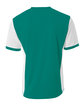 A4 Men's Premier V-Neck Soccer Jersey teal/ white ModelBack
