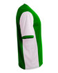 A4 Men's Premier V-Neck Soccer Jersey kelly/ white ModelSide