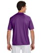 A4 Men's Cooling Performance T-Shirt purple ModelBack