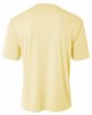 A4 Men's Cooling Performance T-Shirt light yellow ModelBack
