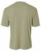 A4 Men's Cooling Performance T-Shirt olive ModelBack