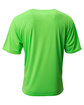 A4 Men's Cooling Performance T-Shirt safety green ModelBack