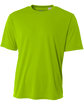 A4 Men's Cooling Performance T-Shirt lime OFFront