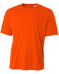 A4 Men's Cooling Performance T-Shirt SAFETY ORANGE OFFront