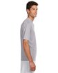 A4 Men's Cooling Performance T-Shirt silver ModelSide