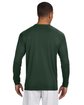 A4 Men's Cooling Performance Long Sleeve T-Shirt forest green ModelBack