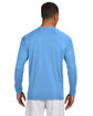 A4 Men's Cooling Performance Long Sleeve T-Shirt light blue ModelBack