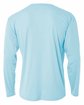 A4 Men's Cooling Performance Long Sleeve T-Shirt pastel blue ModelBack