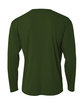 A4 Men's Cooling Performance Long Sleeve T-Shirt military green ModelBack