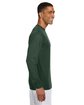 A4 Men's Cooling Performance Long Sleeve T-Shirt forest green ModelSide