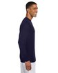 A4 Men's Cooling Performance Long Sleeve T-Shirt navy ModelSide