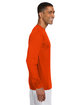 A4 Men's Cooling Performance Long Sleeve T-Shirt athletic orange ModelSide