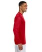 A4 Men's Cooling Performance Long Sleeve T-Shirt scarlet ModelSide