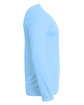 A4 Men's Cooling Performance Long Sleeve T-Shirt sky blue ModelSide