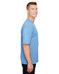 A4 Adult  Topflight Heather Performance T-Shirt LIGHT BLUE ModelSide