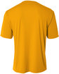 A4 Men's Sprint Performance T-Shirt gold ModelBack