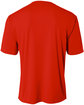 A4 Men's Sprint Performance T-Shirt scarlet ModelBack